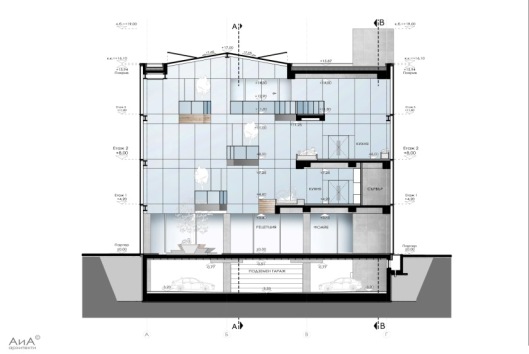 Секция В - В DimitrovPlevenAAArchitectssectionB-B_07