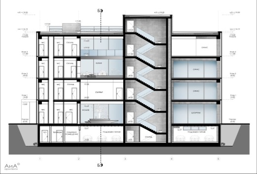 Секция V - V DimitrovPlevenAAArchitectssectionV-V_08